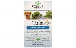 Organic India Tulsi Holy Basil Breakfast Tea  Box  30.6 grams